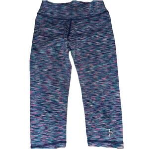 PREOWNED Girls Gymboree Blue Cropped Leggings Sized S (5-6)